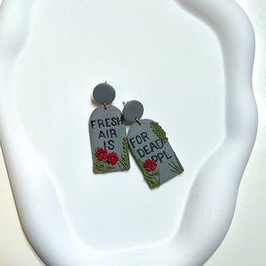 Warm House Handmade Clay Earrings